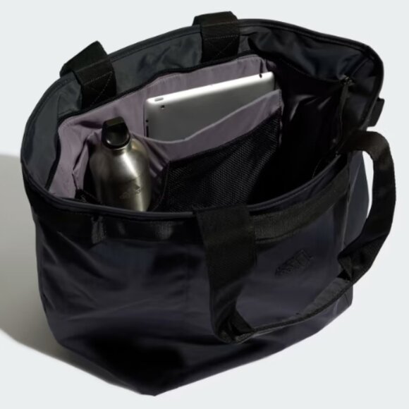 Brand New adidas Black Shopper Bag; UNISEX - Picture 2 of 8